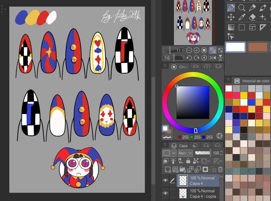 Ponmi nail set design :D
#TheAmazingDigitalCircus #TADC