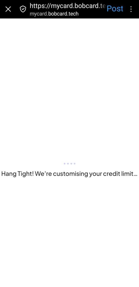 yogesh_498's tweet photo. @bobcardofficial This is your priority service.
Should I go ahead or quit? because nothing happens after login.
Bobcard
#bankofbaroda https://t.co/SnPitrjVHU