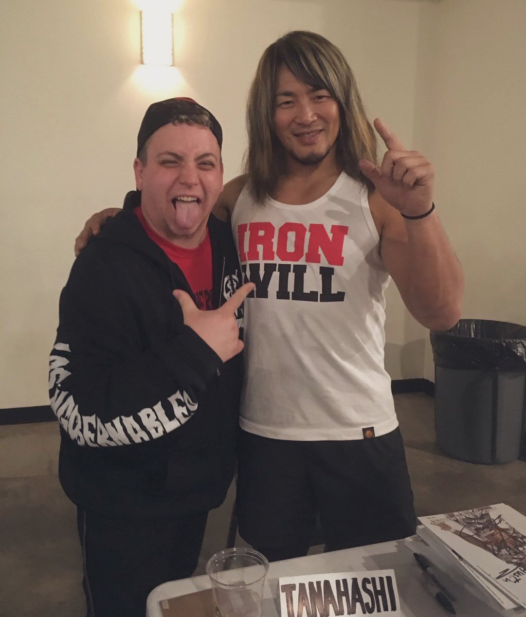 私はずっとロス・インゴベルナブレスの一員だったかもしれないけれど、君はまさに100人に1人の才能だった。本当にありがとう！

<a href="/tanahashi1_100/">棚橋 弘至</a> <a href="/njpwworld/">NJPW WORLD</a> 
#Tanahashi #WK20 #njwk20