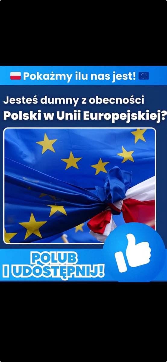 Jestem Europejką z Polski.
Wiem jak wyglądało życie w PRL przed wejściem do UE
Widzę ile się zmieniło w kraju przez te lata po wejściu do UE