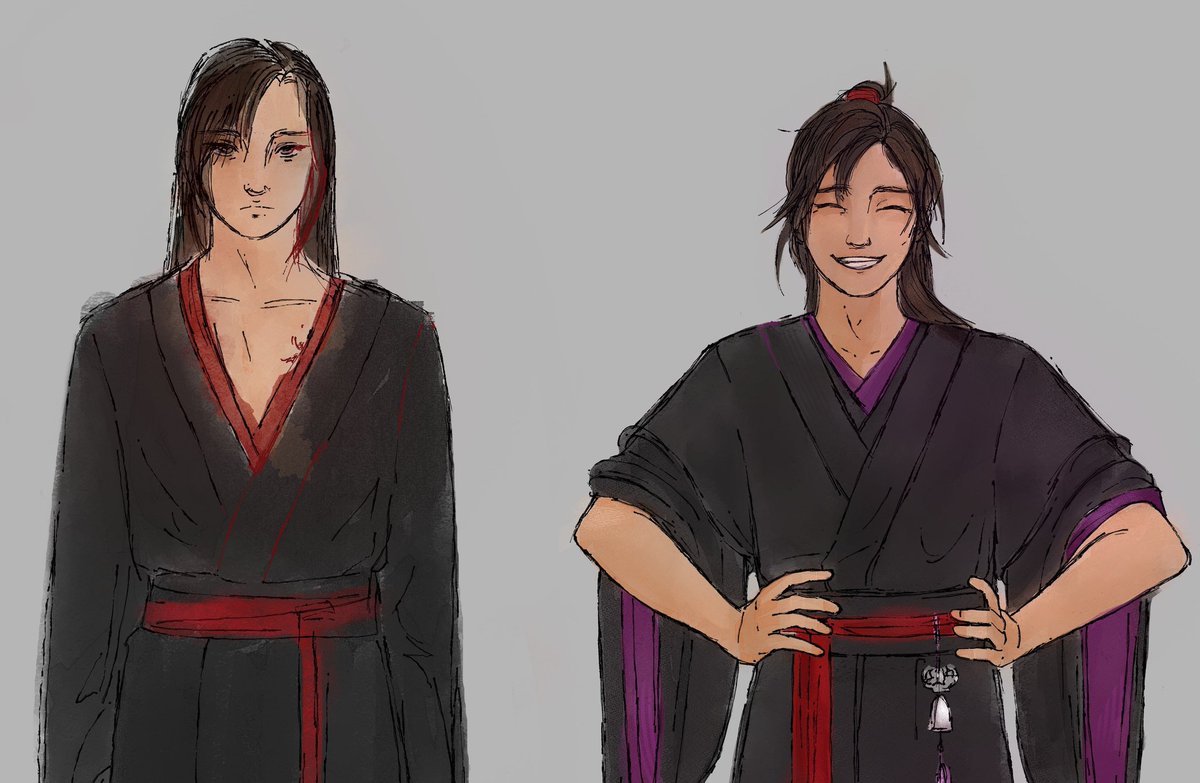 CoyotePip's tweet photo. Rejoice, the Yiling Laozu is back!
I've been wanting to draw my own vision of Wei Wuxian for a while now and I finally got around it! Happy new year everyone <3
#modaozushi #mdzs #weiwuxian #weiying #mxtx https://t.co/780YSPiSQ8