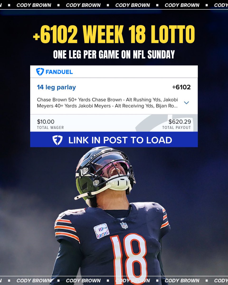 Cody Brown Bets tweet media