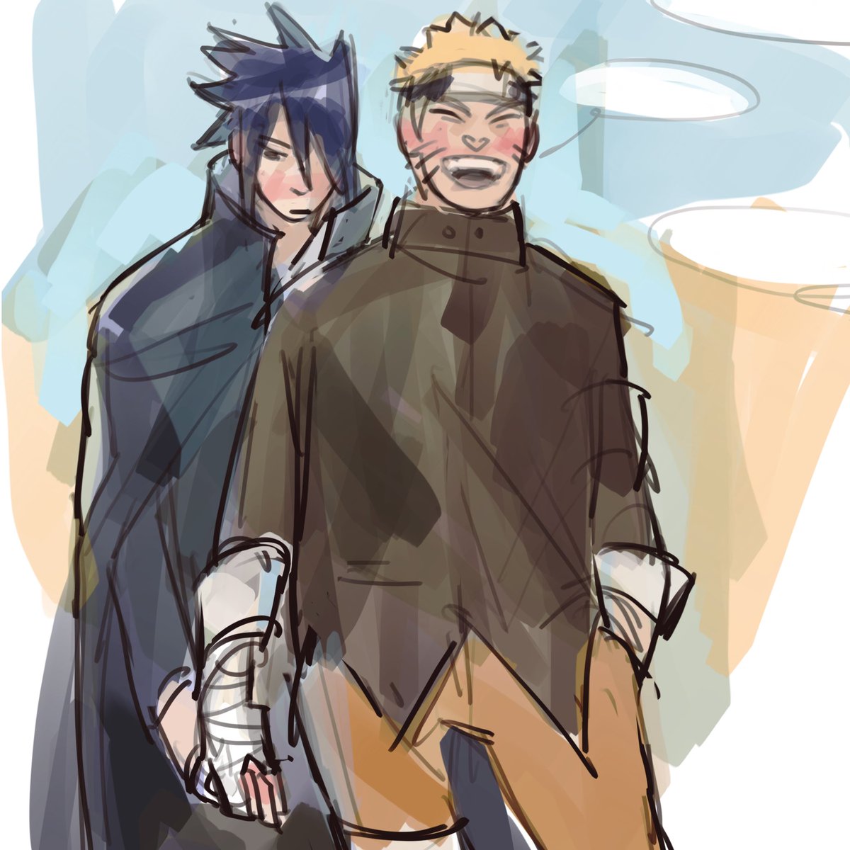 eseninKIT's tweet image. your one and only shadow #narusasu