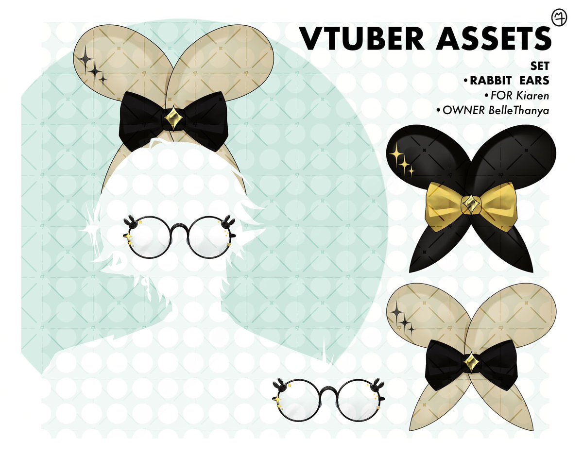 Asset for Kiaren Only !!
แอบมาแปะหูกาต่ายกับแว่นตาอันใหม่ไว้ด้วยล่ะ 🐇🎀👓
🐰 :  drive.google.com/drive/folders/…

ART  :  @.mt71353  / #cmsbyMT
CMS :  @.BelleThanya

#KiarenAsset #KiaRenaissance