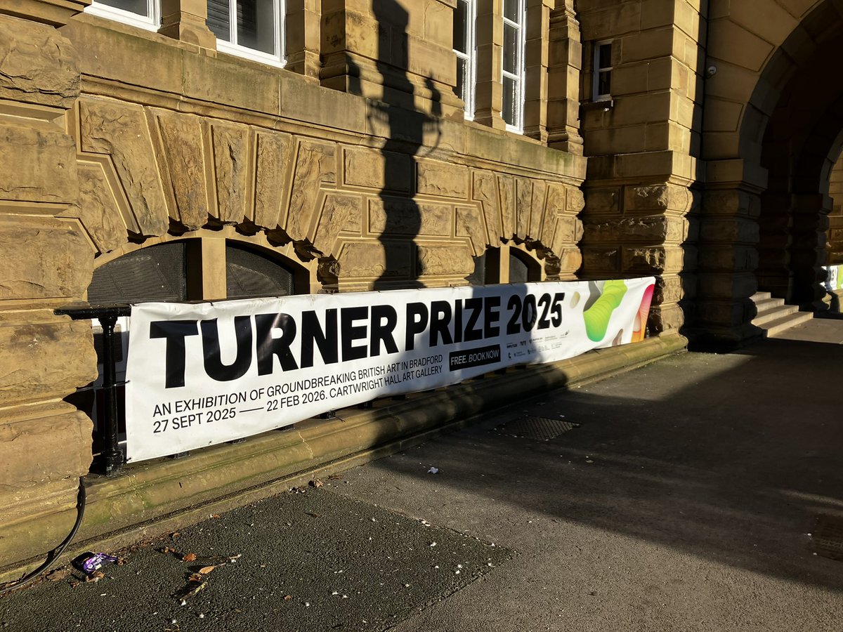 Angela_Paints's tweet photo. Thoroughly enjoyed our visit to #CartwrightHall @bradford2025 #TurnerPrize Well worth the visit π¨π₯°
#Yorkshire https://t.co/Qy7c02UzKB