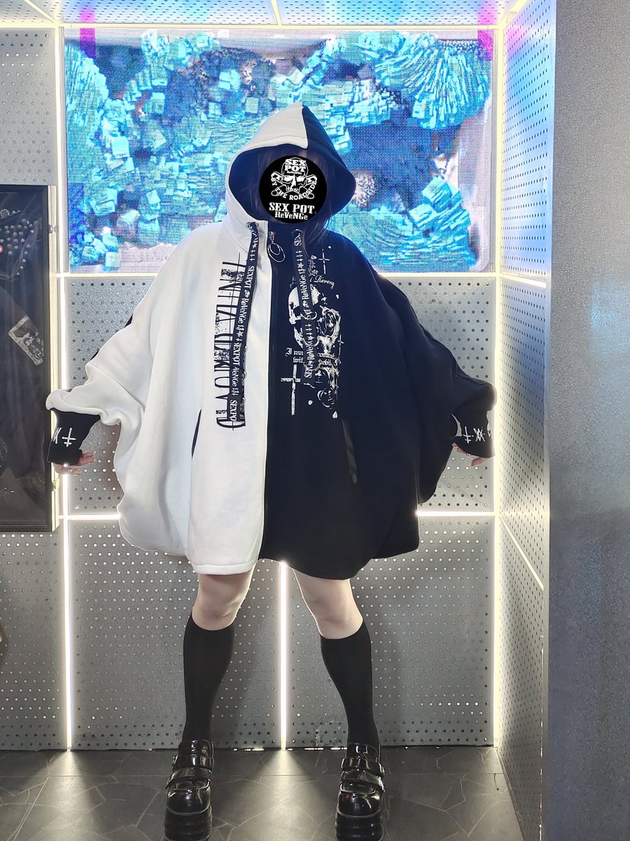 SEXPOT】新品速递！罪❌罰✨电源小姐姐帅气上身新品！ ❕拼色面料设计