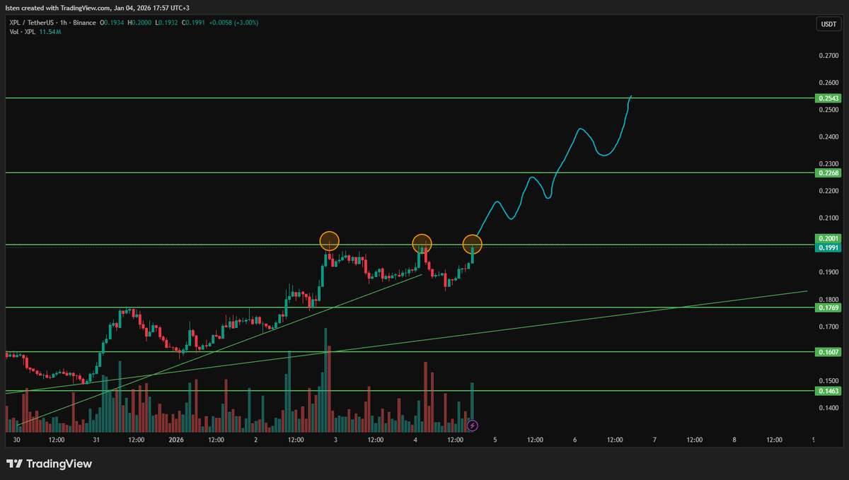 X_Sined's tweet photo. $XPL
Third attempt to break a core level 
25% move is cooking https://t.co/43mTFDNyIK