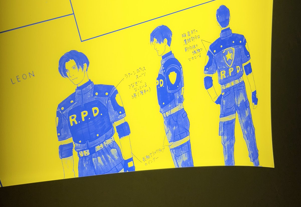 Genki_JPN's tweet image. Leon at the Capcom Exhibition!