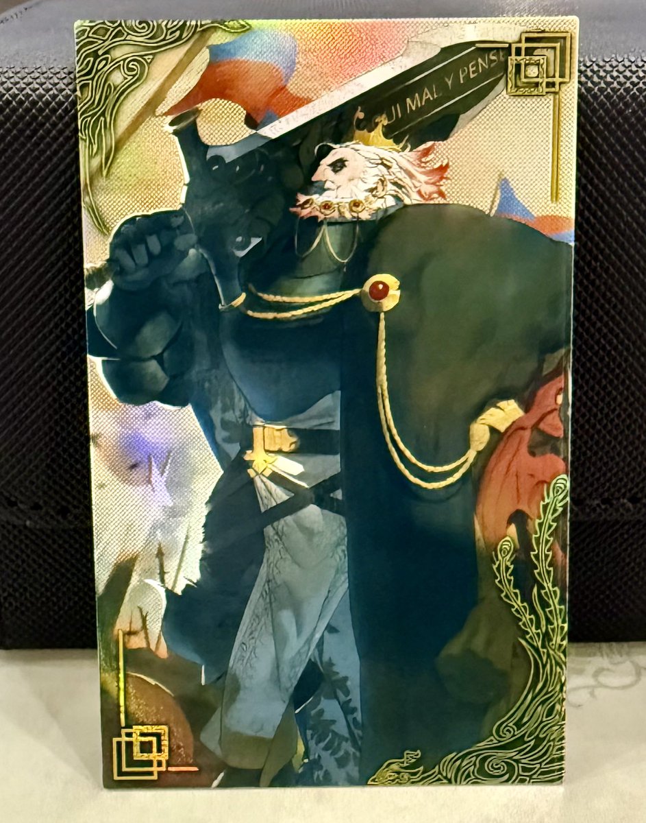 自身36枚目の絆はエドワード3世🙌✨トランプの柄のような平面感、異常