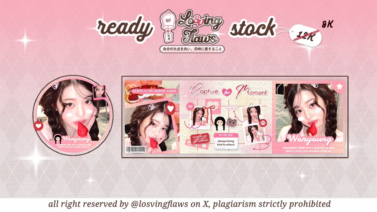losvingflaws's tweet image. help rt/repost please? tysm 🍓

hai elody bawa layout ready stock wonyoung chibi &amp;amp; moodie moodboard deco nih. harga sudah tertera di masing-masing pic. cek ALT for more info___&amp;lt; ❤

karena dm delay bisa take melalui:
wa : wa.me/+6289505081741
tele : @.awtemis

#zonauang