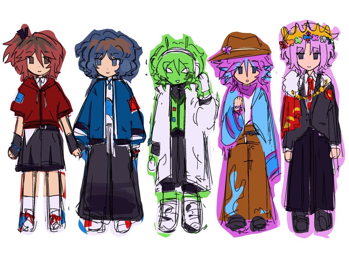 Wy6552's tweet image. Meow ignore how ass theyre all colored