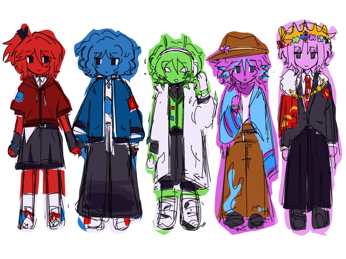 Wy6552's tweet image. Meow ignore how ass theyre all colored