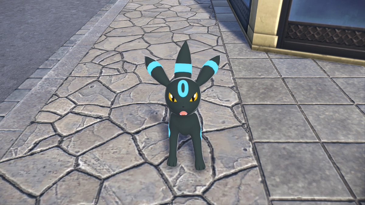 ブラッキー　買い物中毒 色違いブラッキー捕まえた！(*´꒳`*) #ポケモンZA