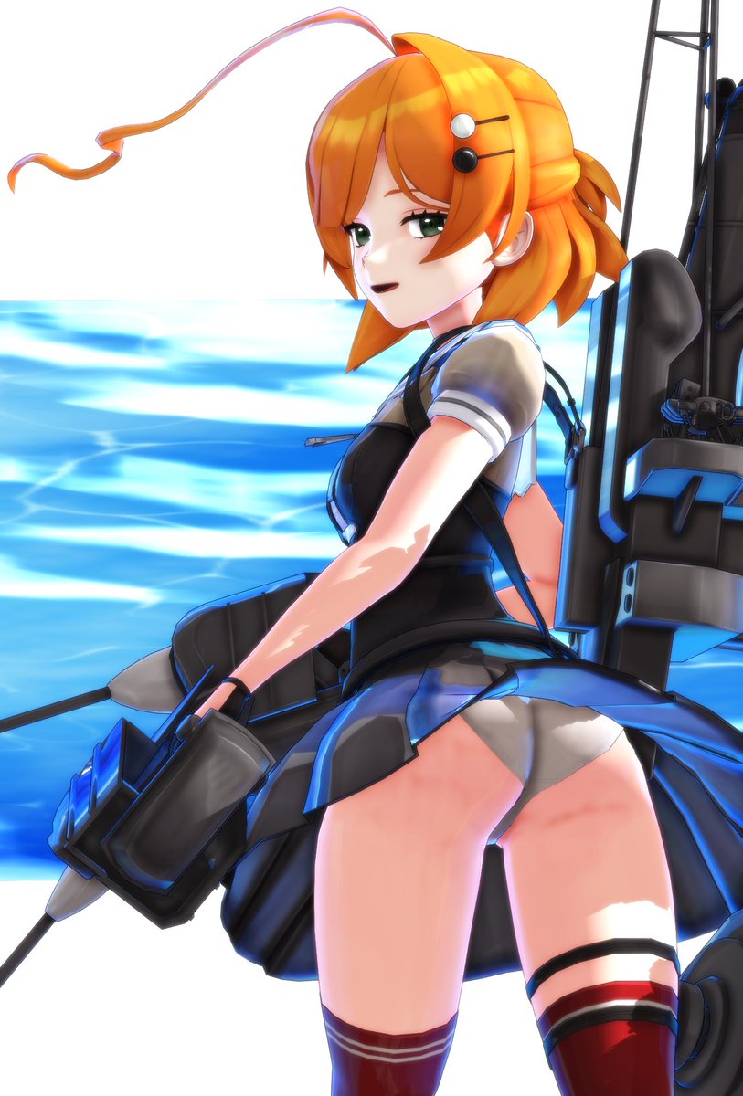 meihaiwh's tweet image. #艦これ版深夜の真剣MMD60分一本勝負
#艦これ版真剣MMD60分一本勝負_20260104
お題：『ヘイウッド 榧 由良』

つかささん家のつかさ式榧Ver1.0a
3d.nicovideo.jp/works/td95189