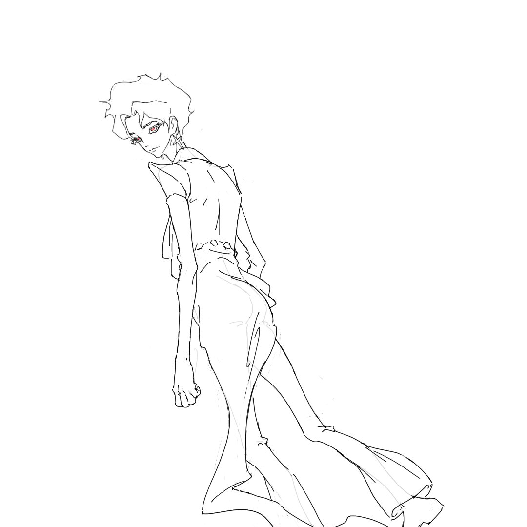 Frame I drew for Roy Wang's Music Video 'Gravity' with Jack Zhang as the director