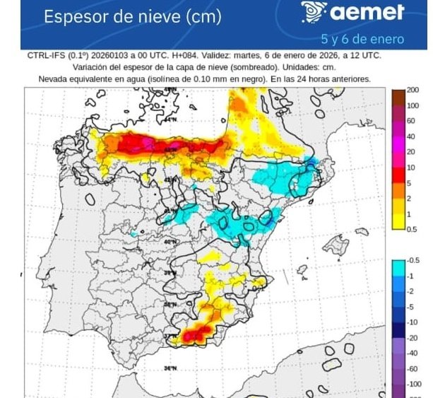 Aviso especial AMETSE Temporal #Francis ⚠️

Con las primeras lluvias podemos aproximarnos sobre cuál va a ser la situación en los próximos días.  

📍 - Francis NO va ser Filomena  2.0. (ni de cerca)  aunque pueden registrarse débiles nevadas en la meseta sur y zona centro,