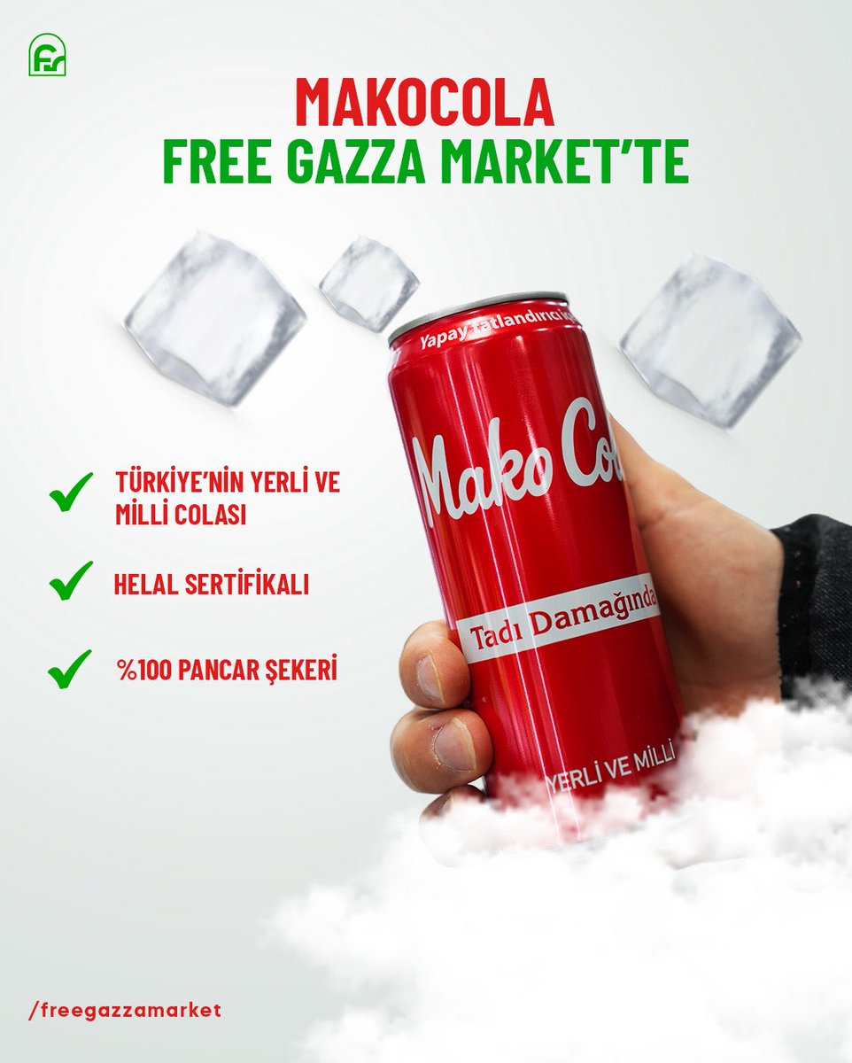 <a href="/makocolaicecek/">makocolaicecek</a> Free Gazza Market’te! Yerli ve milli olan, boykot ürünlere alternatif olarak doğan bir marka, böyle atılımların her sahada artmasını temenni ediyoruz ve destekliyoruz. #TadıDamağında #YerliMilli

#reklam #freegazzamarket