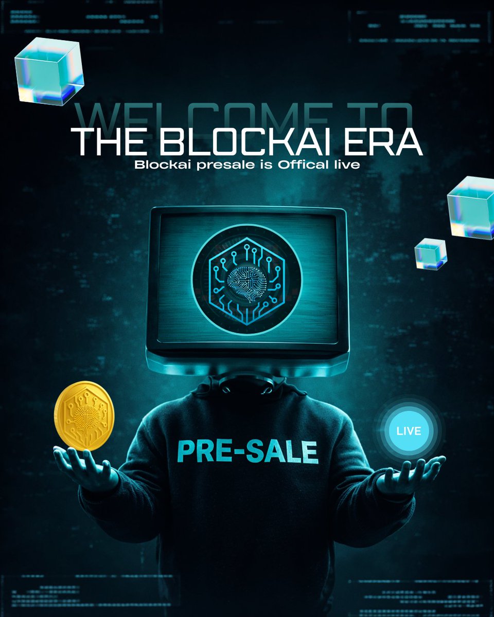 BlockAIProtocol's tweet image. The future of intelligent automation starts now.
Early access. Limited supply. Real utility.
Don’t miss your chance to be part of the next AI-powered ecosystem.
 Join now
#BlockAI #CryptoAI #Web3 #Blockchain #EarlyAccess