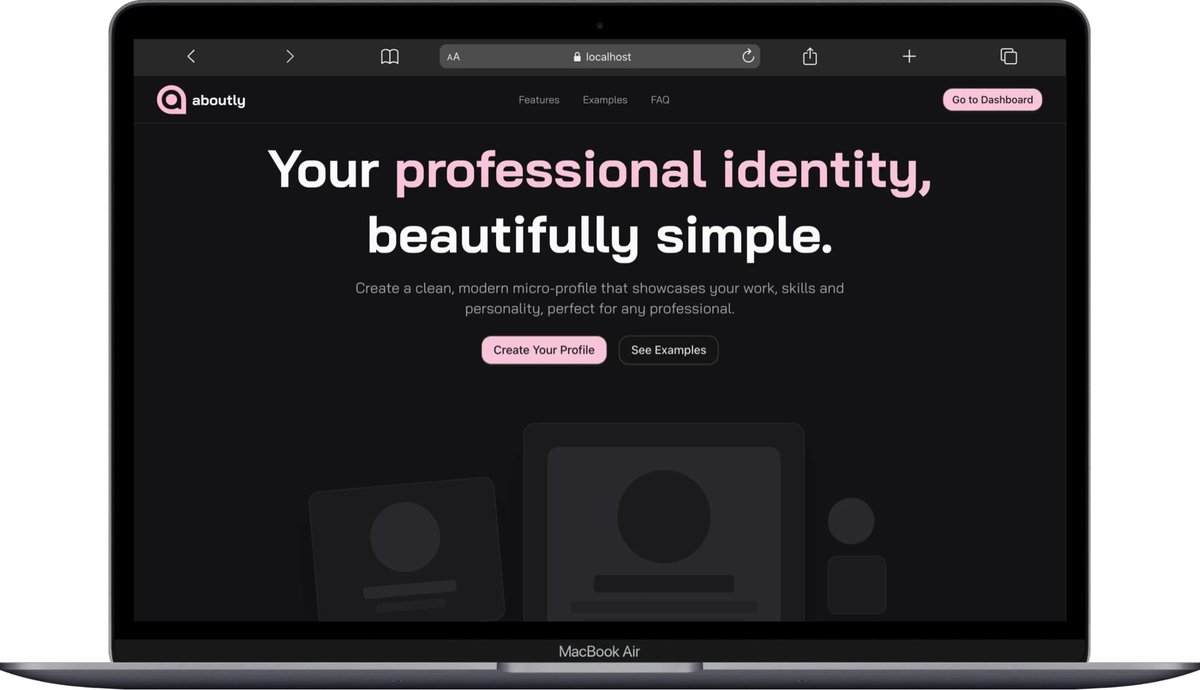 aboutly - Professional Profiles tweet media