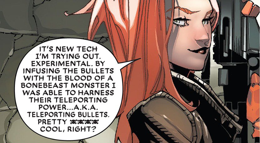 RedheadInOrange's tweet image. what (?) i ain’t just a pretty face.