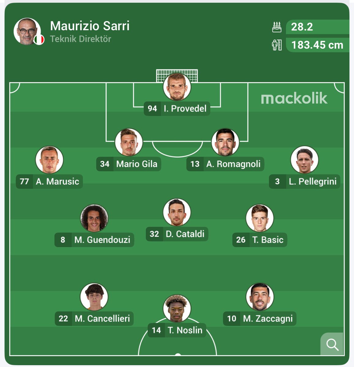 mackolik's tweet photo. 🏆 Serie A 

Lazio 🆚 Napoli 

⏰ 14:30 https://t.co/RlH5XVzrN3