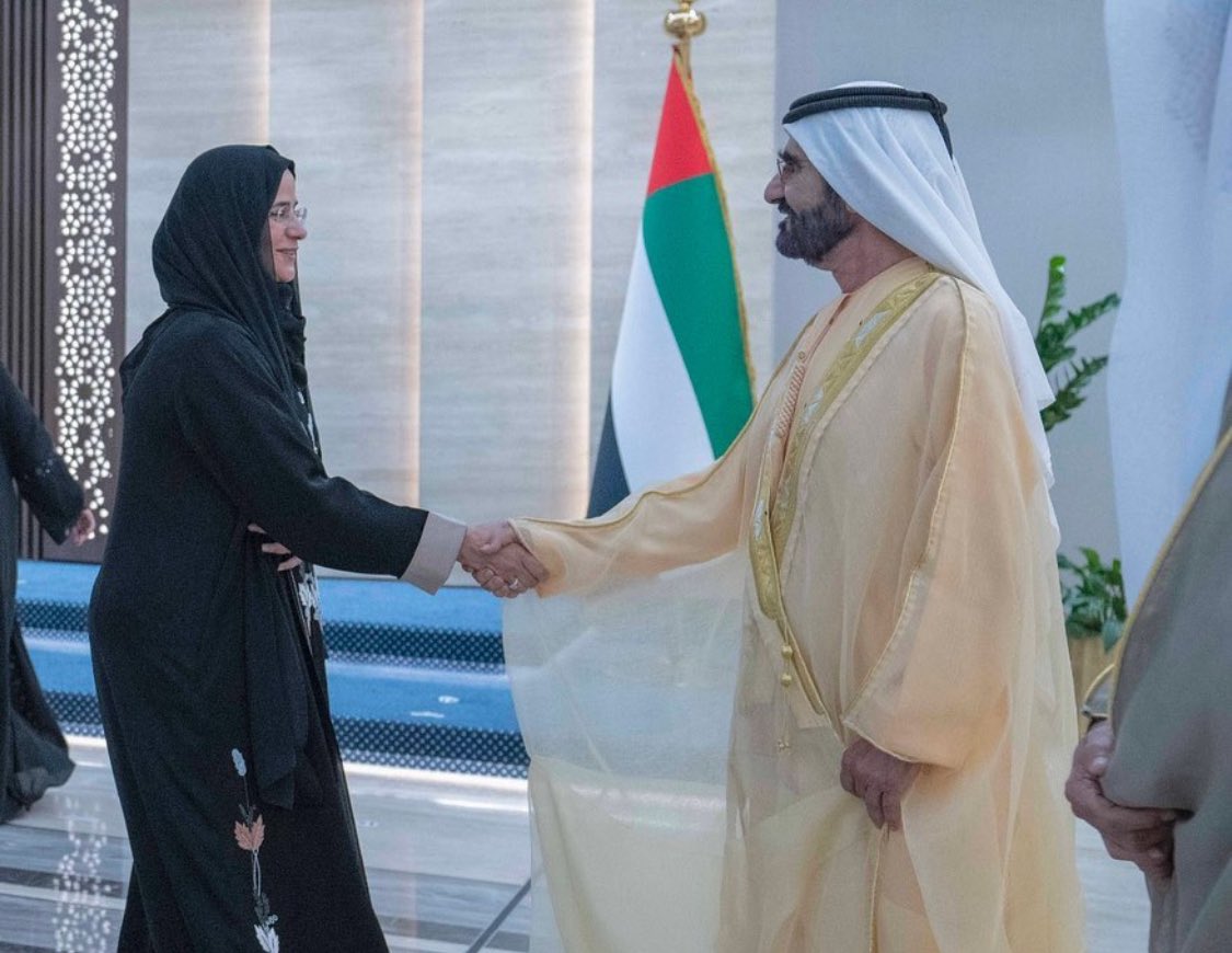 Naema_AlM's tweet photo. بمناسبة مرور عشرين عاماً على تولي صاحب السمو الشيخ محمد بن راشد آل مكتوم رئاسة الحكومة الاتحادية، نحتفي بمسيرة استثنائية من الإنجاز والرؤية، جعلت من الإمارات نموذجاً عالمياً في الريادة والتنمية. #شكراً_محمد_بن_راشد 🇦🇪🤍 https://t.co/gcVG9NdApU