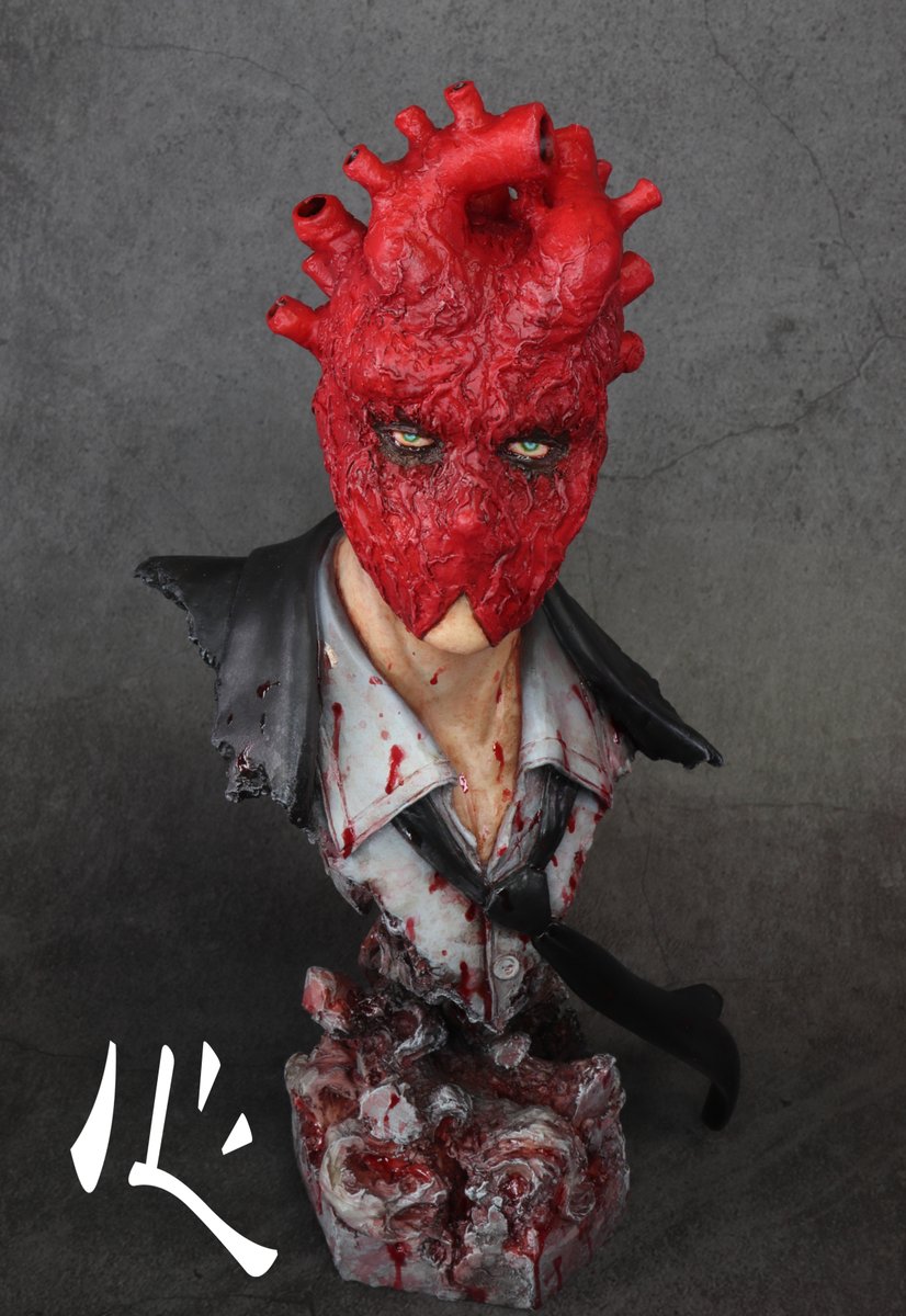 ヤフオク出品中【 ドロヘドロ 心 】 ガレージキット塗装済み完成品