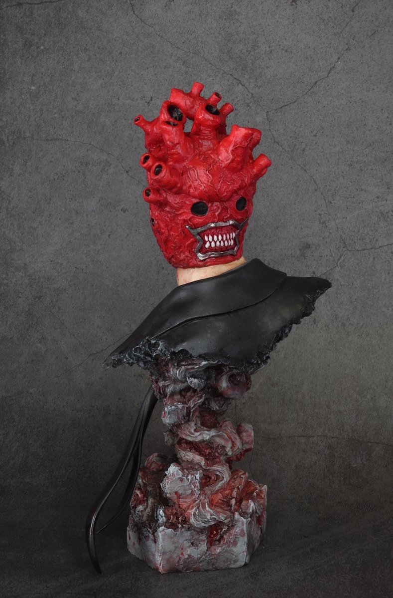 ヤフオク出品中【 ドロヘドロ 心 】 ガレージキット塗装済み完成品