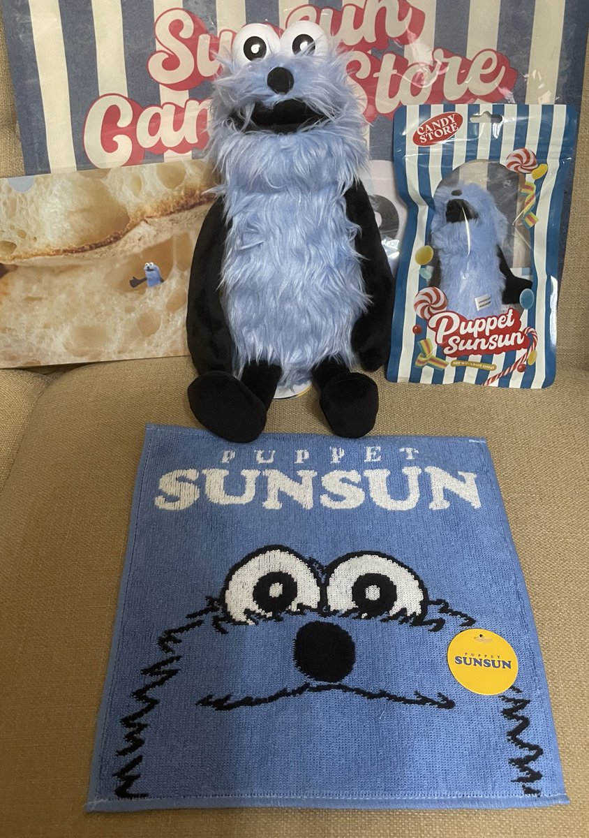 やっと整理券取れて、スンスンのポップアップストア「Candy Store 」に