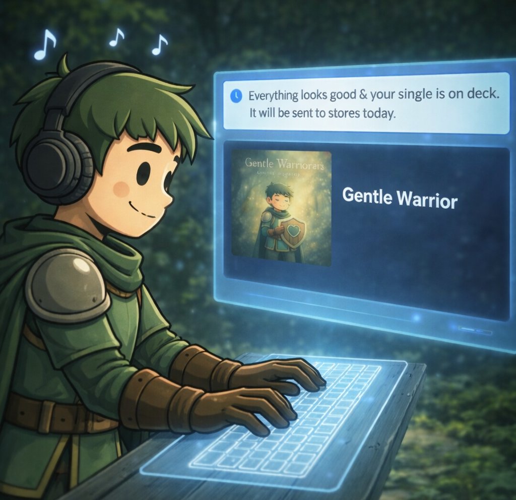 GentleWarrior02's tweet photo. 🎵 Gentle Warrior — Official Song
Everything looks good.

Our first official song is now being sent to streaming platforms.

Created with care, inspired by real stories of strength and love.

Music links coming soon 💚

Official CA 👇

Fczgz91jYK6HEQmRhBhUBtAaBabLnyi8RtujacN3pump

TOKEN LINK
https://t.co/PrrCs0ArNo

Play games here 👇

SITE
https://t.co/OstzVGSYBT

Soft Heart. Strong Spirit.

#GentleWarrior #SoftHeartStrongSpirit #MusicWithMeaning #ComingSoon