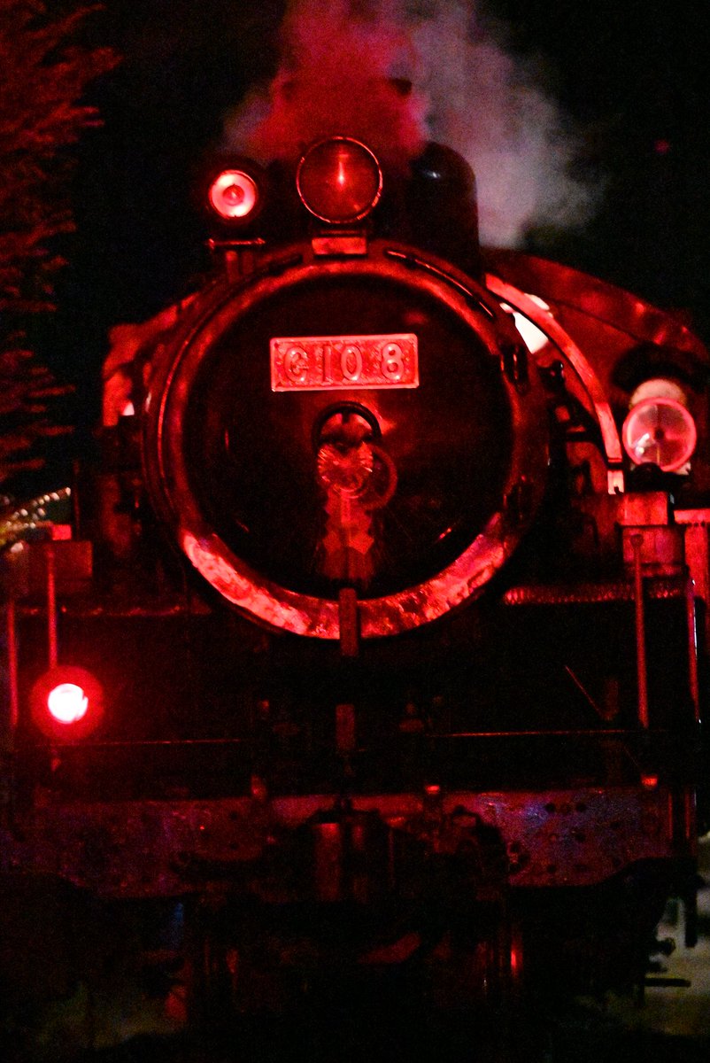 大井川鐵道 C108 朱に染まる 2026.1.1