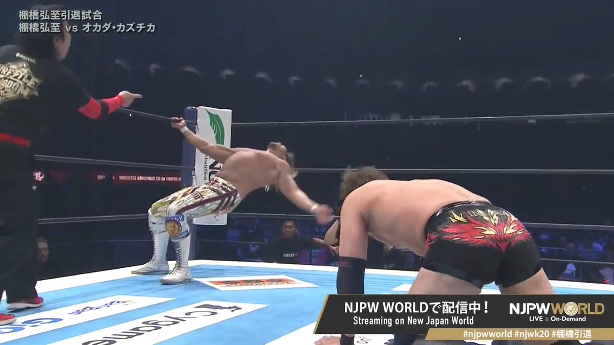 .@tanahashi1_100 "PK → Bomaye → High Fly Flow"

Sign up Now &amp; Stay tuned to https://t.co/CcdQ...