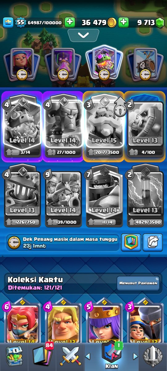 seringanbulu's tweet photo. Clash royale Januari 2026 https://t.co/bz23zjvTl9