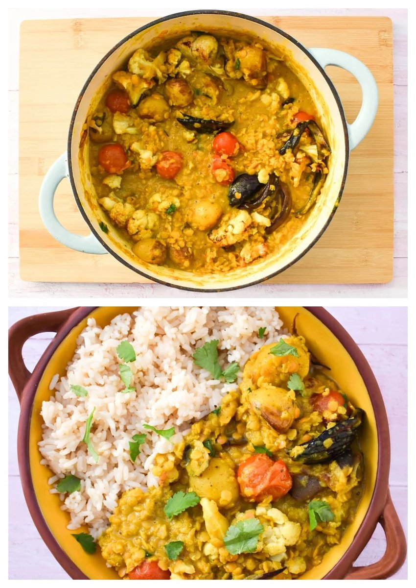 tinnedtoms's tweet image. Roast Cauliflower &amp;amp; Potato Dahl. A delicious twist on a traditional dahl &amp;amp; a quick one too.
tinnedtomatoes.com/2025/01/roaste…
Brendon said "This is amazingly delicious. I'm the only vegan in this house so I get to eat it over the next few nights, too, and I can't wait!
#veganuary #vegan