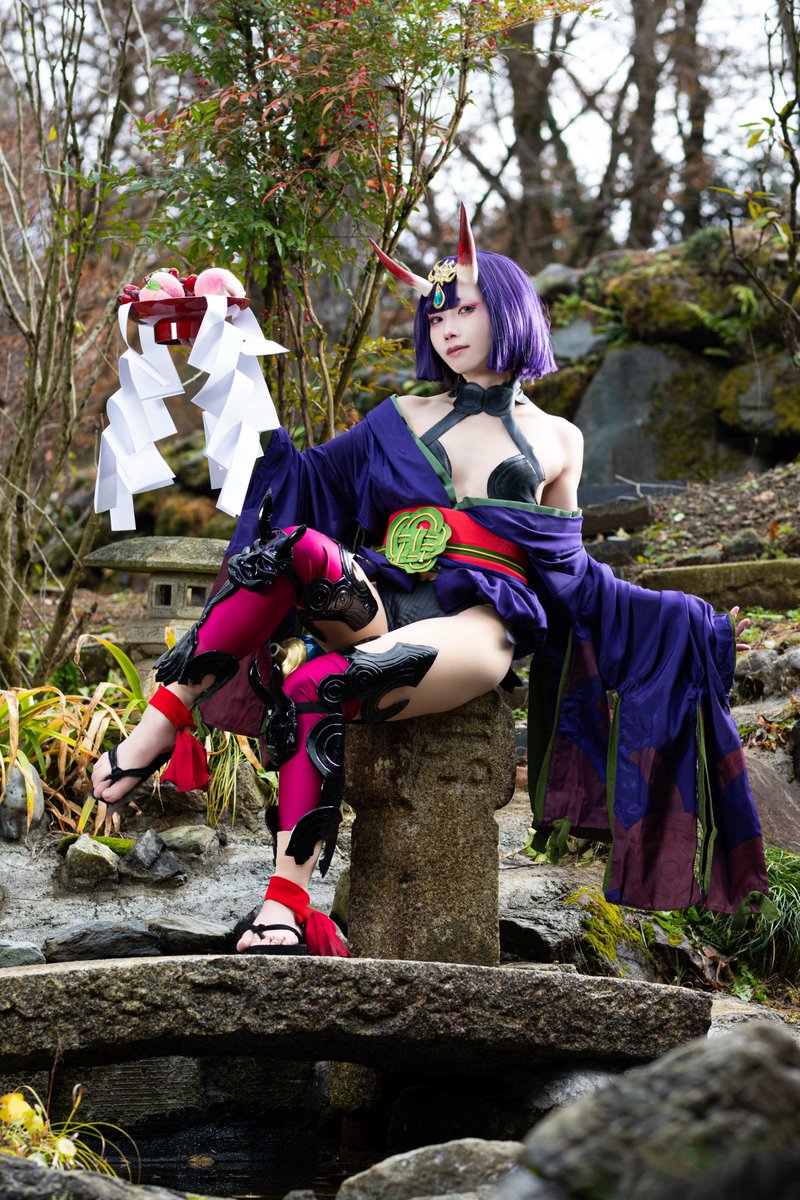 cosplay＊Fate/Grand Order   
酒呑童子
「面倒やさかい、
　　　まとめて溶ろかしたろか？」

photo📸<a href="/osa_gekka/">ぐれ@C107：２日目東７・Q33a</a> 
studio🏠<a href="/shiroyamastudio/">【公式】城山スタジオ</a>
#1214極寒の城山平安京合わせ