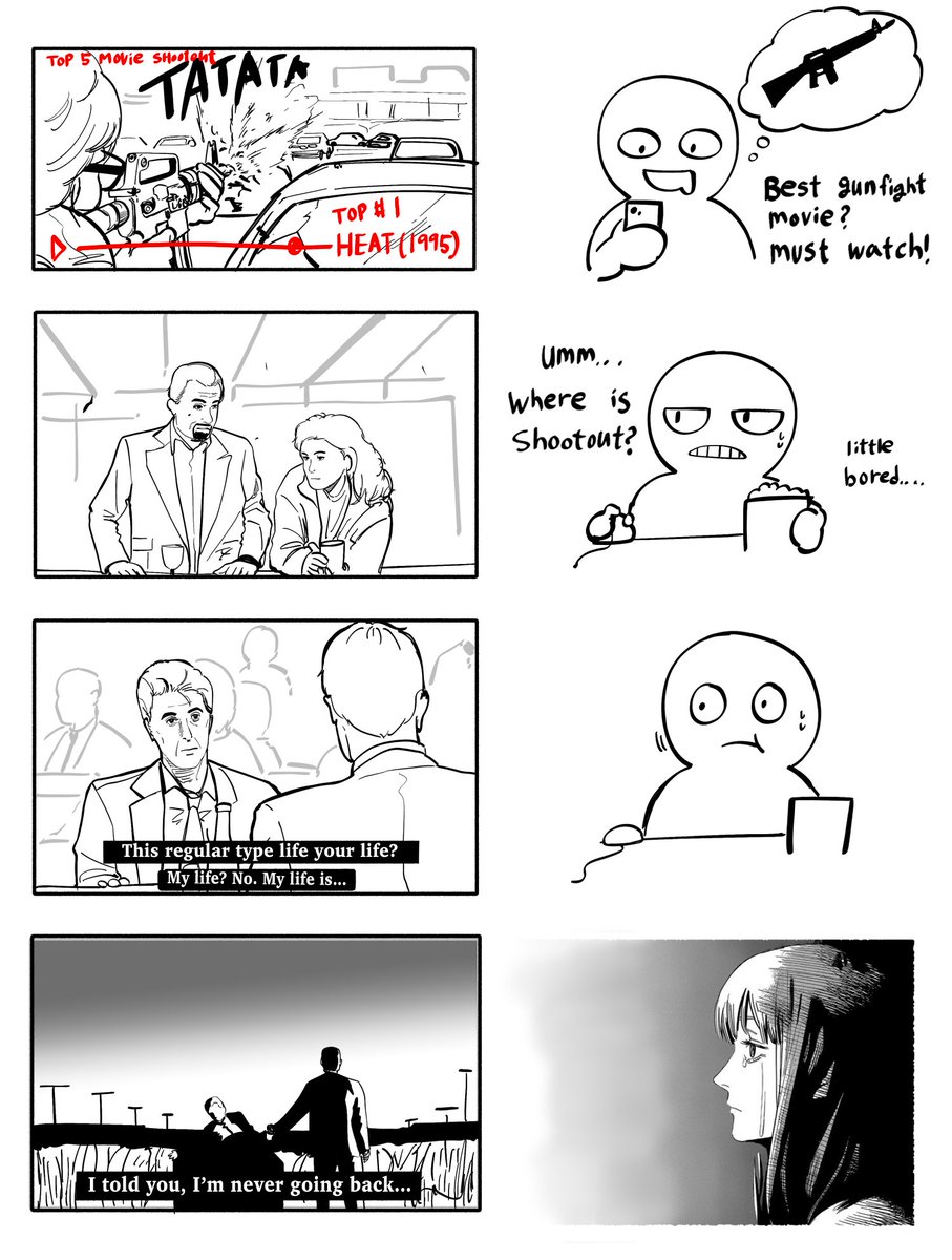 Para919's tweet image. I watched HEAT yesterday.