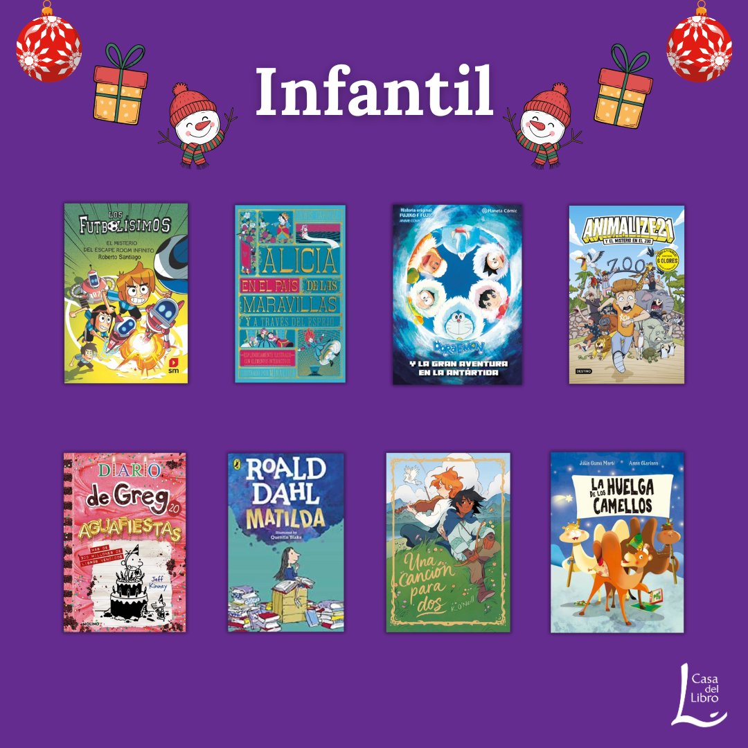 ¡No hay mejor regalo que un libro! Así que esta Navidad pídele a los Reyes Magos las mejores aventuras para disfrutar en familia 👉ow.ly/vbWs50XNzhq