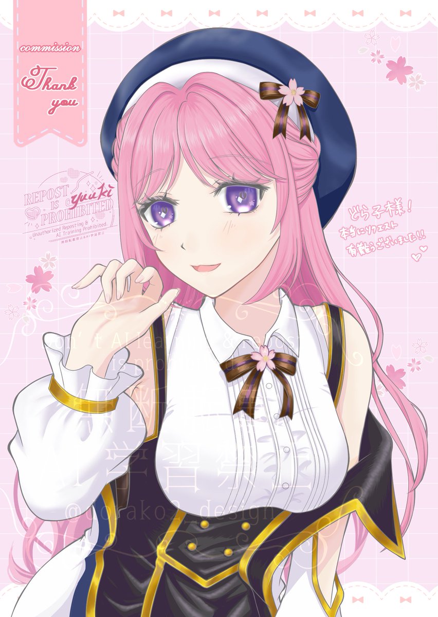 どら子🌸イラストレーター&Live2Dモデラー (@dorako2_design) / Posts / X