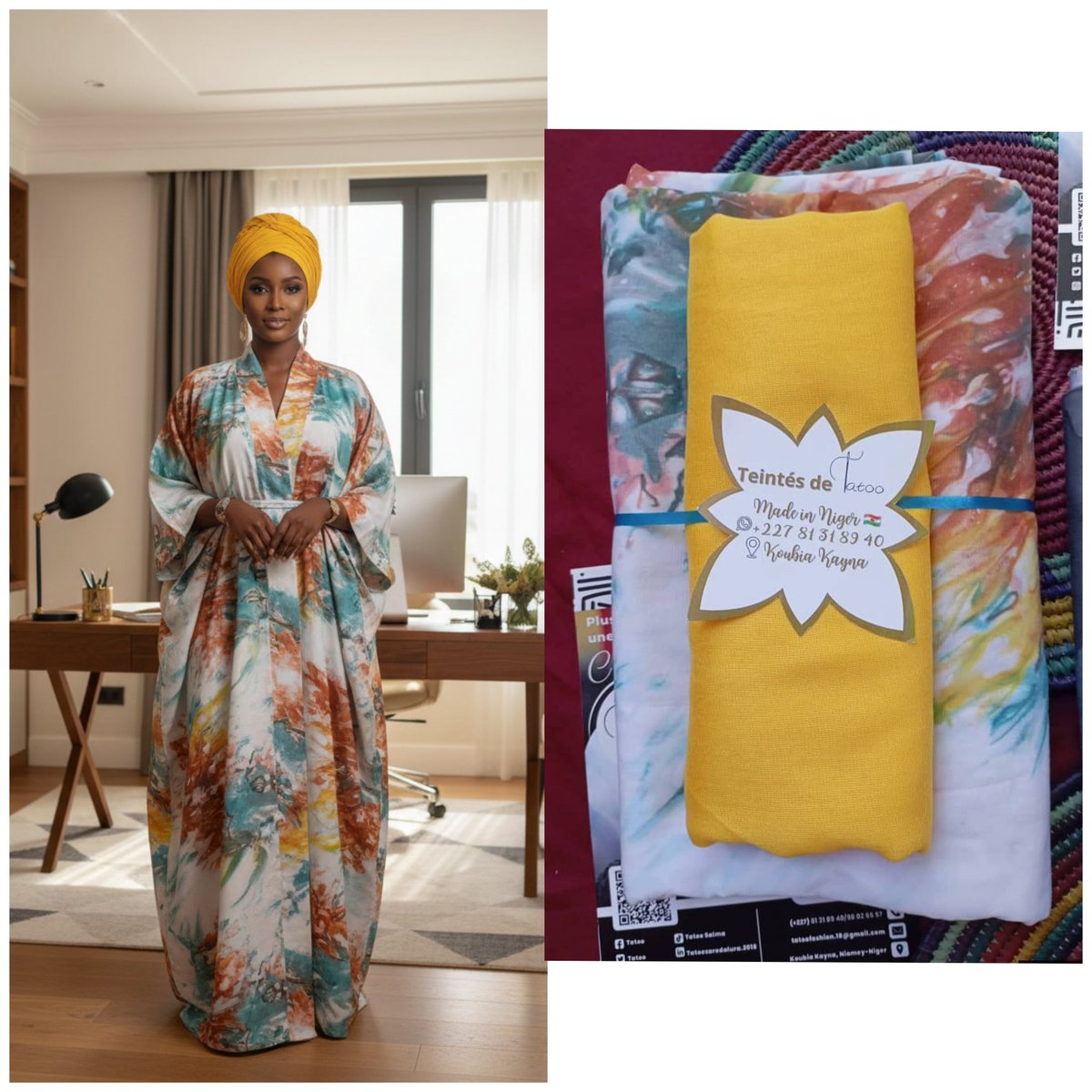 Tatoo_Fashion18's tweet photo. Quelques modèles réalisables avec nos voiles Uni et pagnes teintés.

Nos produits teintés sont authentiques et sont conçus localement. https://t.co/MAPC9jQR9k