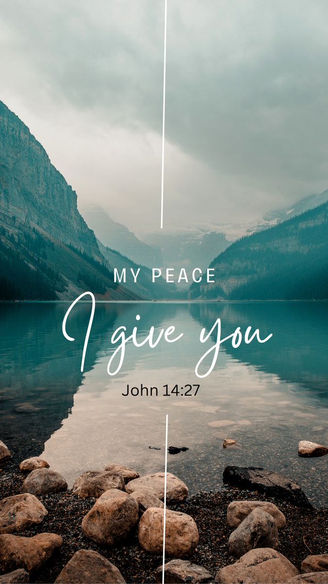 John_Matthew_T's tweet image. John 14:27