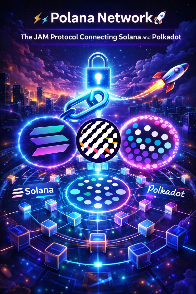 🚀 Polana Network
Connecting the power of Solana + Polkadot through the JAM Protocol.
⚡ Non-stop execution
🔗 High scalability
🔥 Zero compromises
The future of Web3 starts now.
<a href="/polana_network/">Polana Network ⚡🔗🚀</a> #Polana