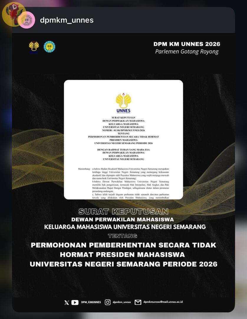 UNNES MENFESS🍌 tweet media