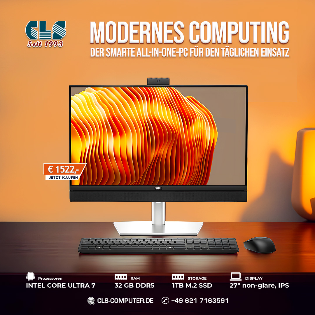 cls_computer's tweet photo. 🔊 Erleben Sie platzsparendes Computing mit dem 24″ All-in-One-PC – alles in einem eleganten Gerät, das Ihren Arbeitsplatz aufwertet.
👉 Jetzt entdecken: https://t.co/C1owCSwfNC

#AllInOnePC #OfficePC #BusinessPC #clscomputer #Ryzen5 #TechAngebot #Arbeitsplatz https://t.co/G2kXxtf8Cb