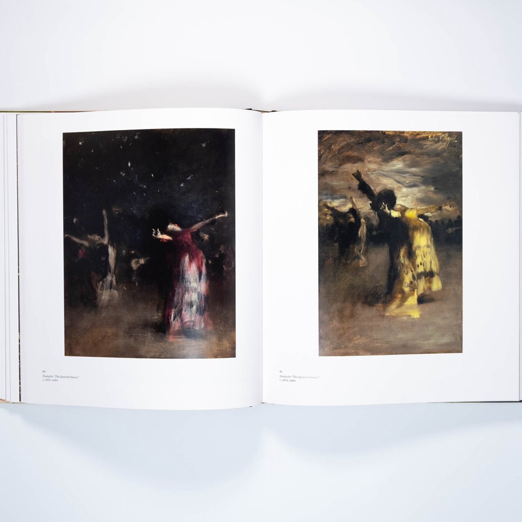 ジョン・シンガー・サージェントの画集。情熱的なフラメンコ、光輝く