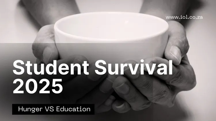 IOL's tweet photo. Food insecurity is tightening its grip on South African universities, as delayed NSFAS allowances and widespread poverty leave thousands of students hungry and struggling to survive on campus.
#FoodInsecurity #StudentHunger #UniversityCrisis #NSFAS
Read on https://t.co/cP6wsW9xWf https://t.co/NfWx8X2F1f