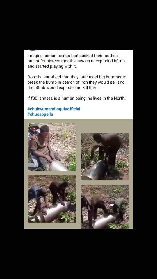 Ubochi_1's tweet photo. If foolishness is a human being, he lives in the Northern Nigeria https://t.co/zJXus8p6ou