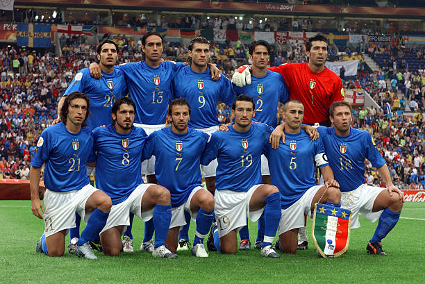 EURO2004イタリア代表 ユニフォームと顔面がカッコ良すぎる