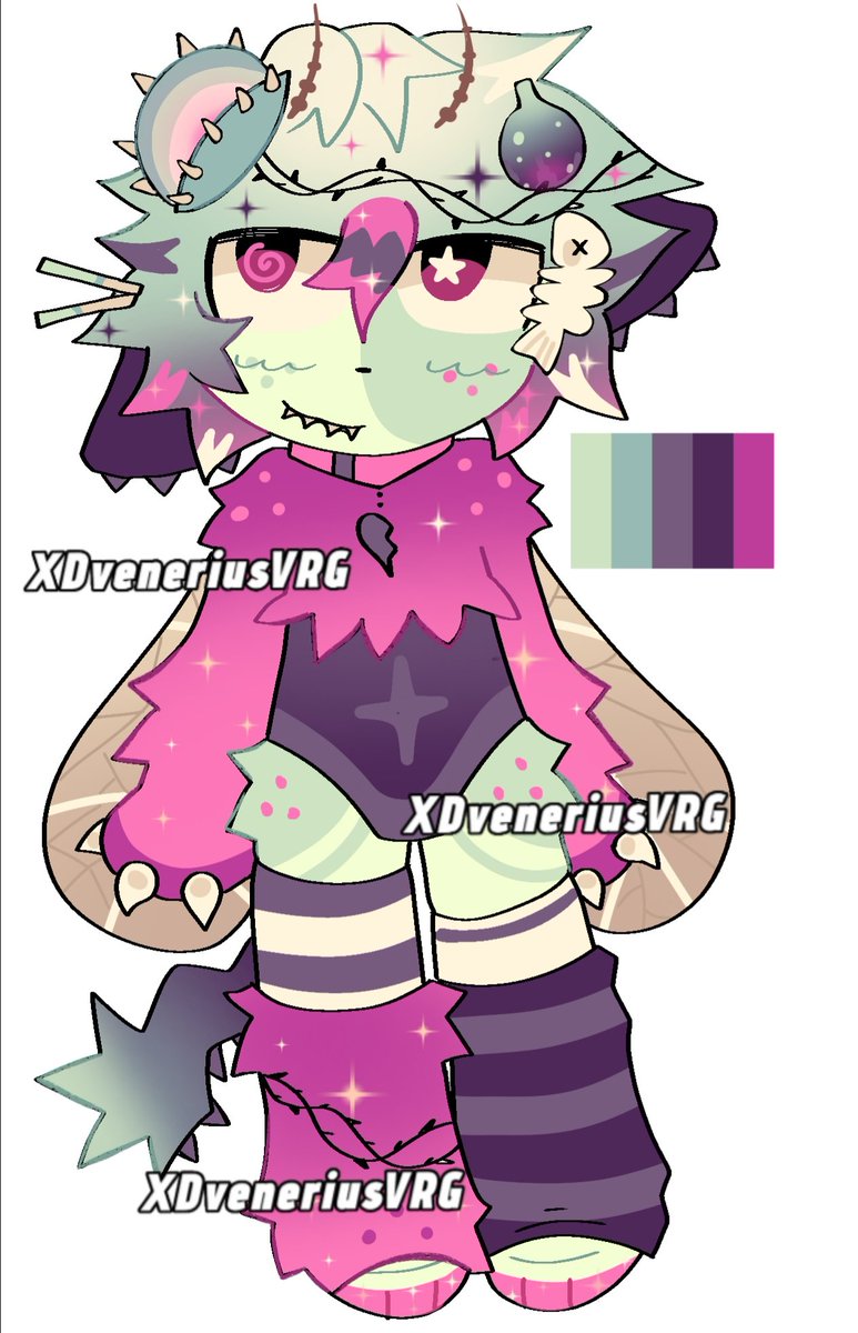 XDveneriusVRG's tweet photo. Adopt by palette from Pinterest :D
I drew it for trade, but I haven't been able to exchange it yet😛😛
Он крутой да https://t.co/0RhazousQo