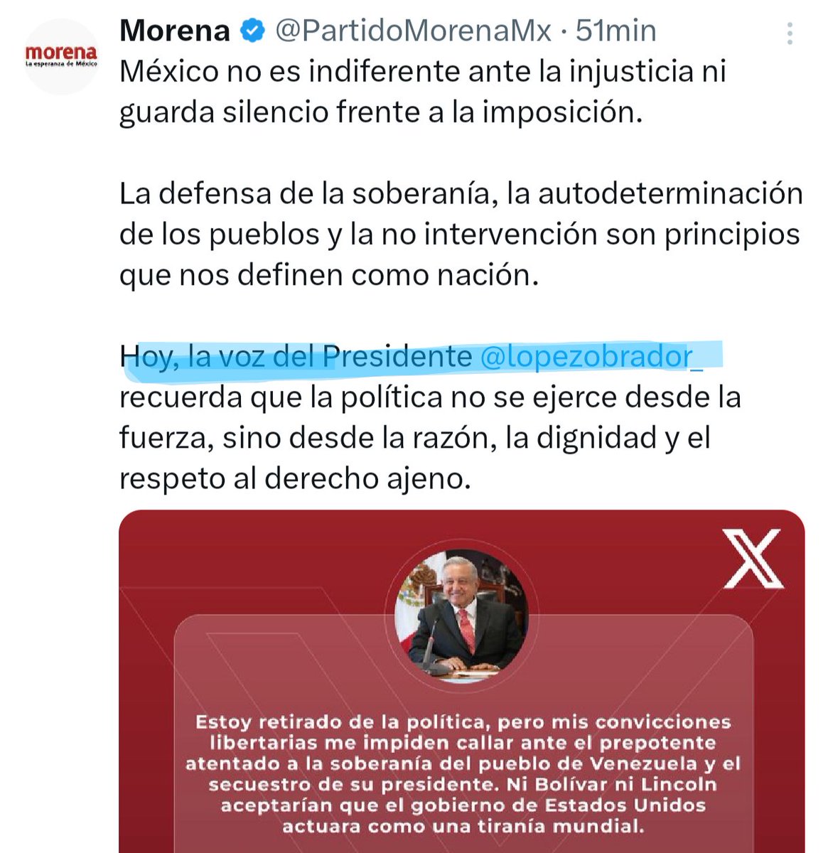 parrucheri's tweet photo. @ray_2d @PartidoMorenaMx @lopezobrador_ Mientras tanto en Palacio Nacional @Claudiashein
: https://t.co/i0OyAdUXPS