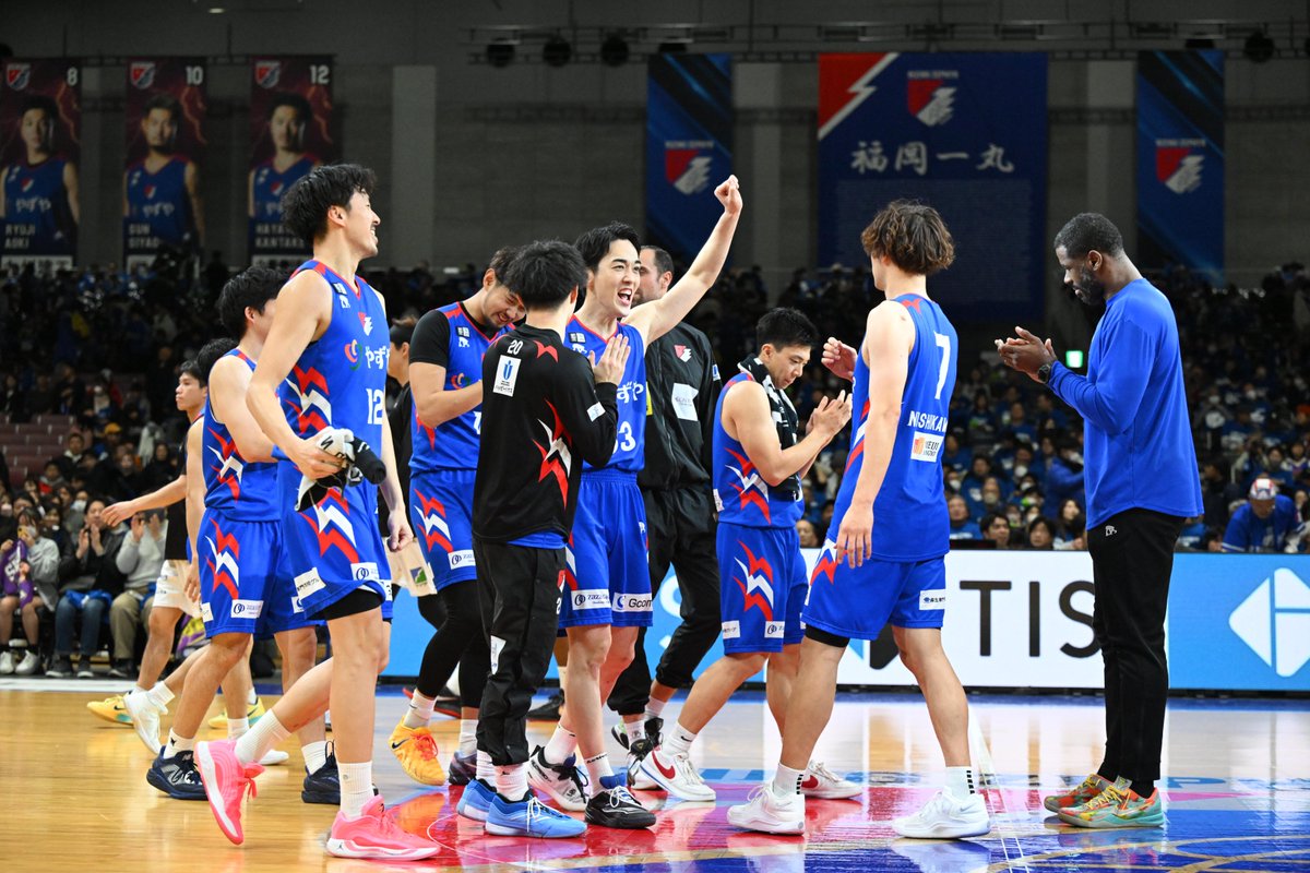 💙 THANK YOU KITAKYUSHU💙

昨日・本日の2日間、
#北九州メッセ へ足を運んでくださった
たくさんの皆さま、本当にありがとうございました！

ゼロから作り上げたアリーナに響き渡った
皆さま一人ひとりのアツいブーストは
間違いなく選手たちの背中を押してくれました🔥